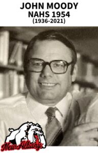 John Moody with NAHS Logo