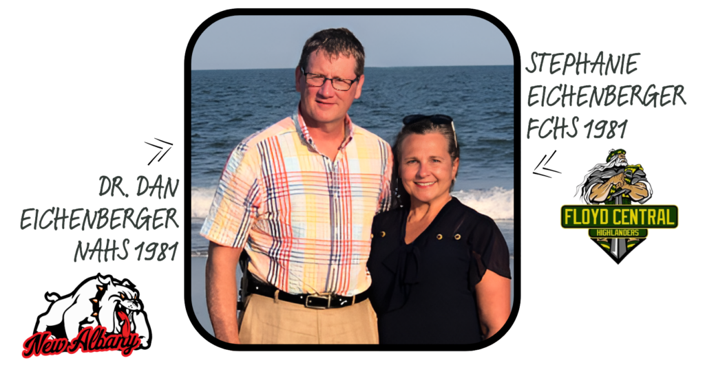 Dr. Dan Eichenberger and Stephanie Marie (Wolz) Eichenberger