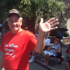 Jack Coffman waving