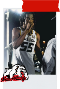 Sean East II with NAHS Bulldog